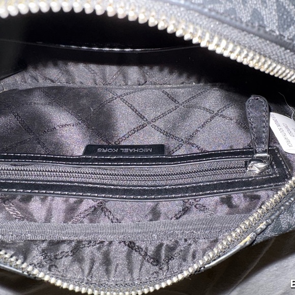 Michael Kors Black Quilted Interior Bag - Picture 3 of 4